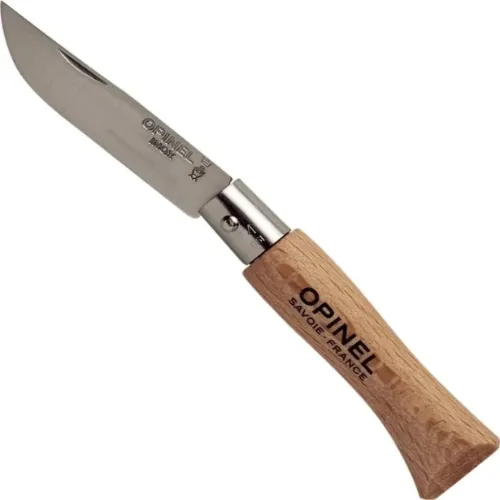 Stainless Steel Folding Knife by Opinel