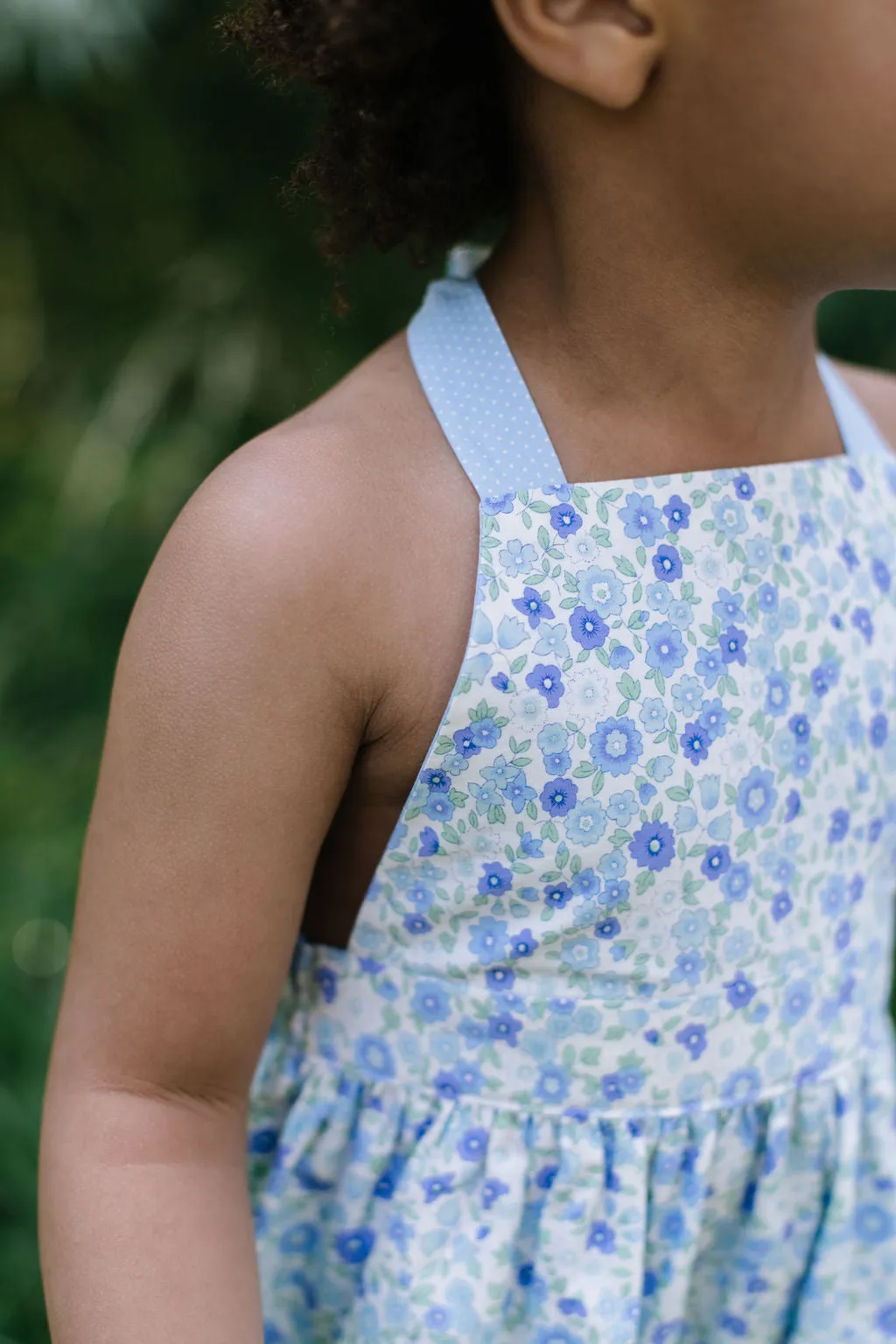 T-Back Dress in Forget-Me-Not