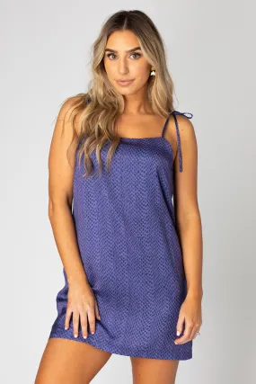 Tobin Tie Shoulder Mini Dress - Horned Frog