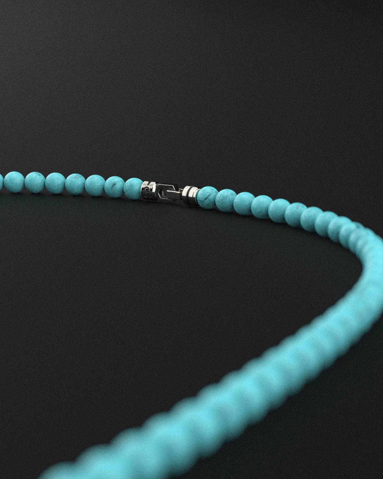 Turquoise Necklace 6mm | Vertex