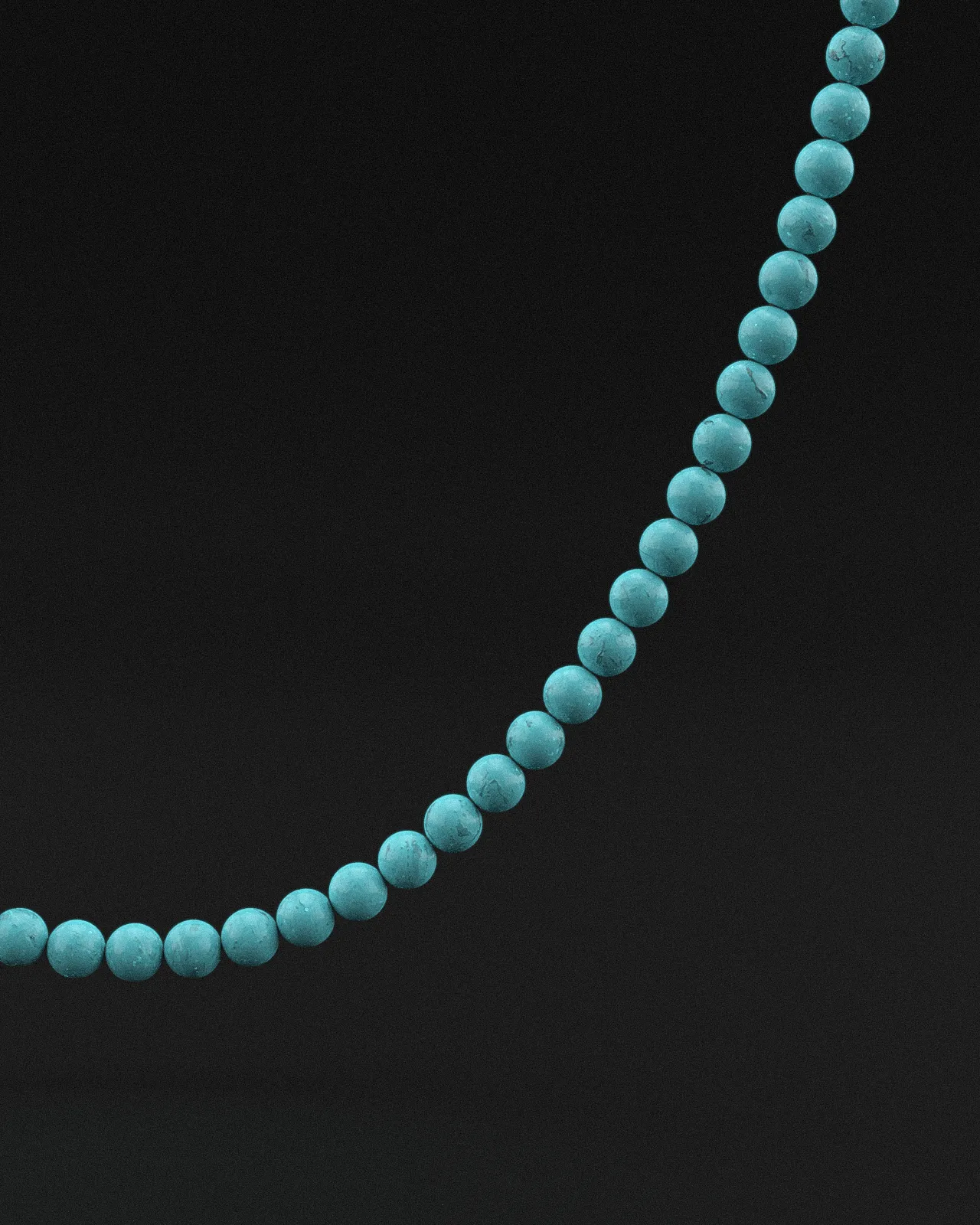 Turquoise Necklace 6mm | Vertex