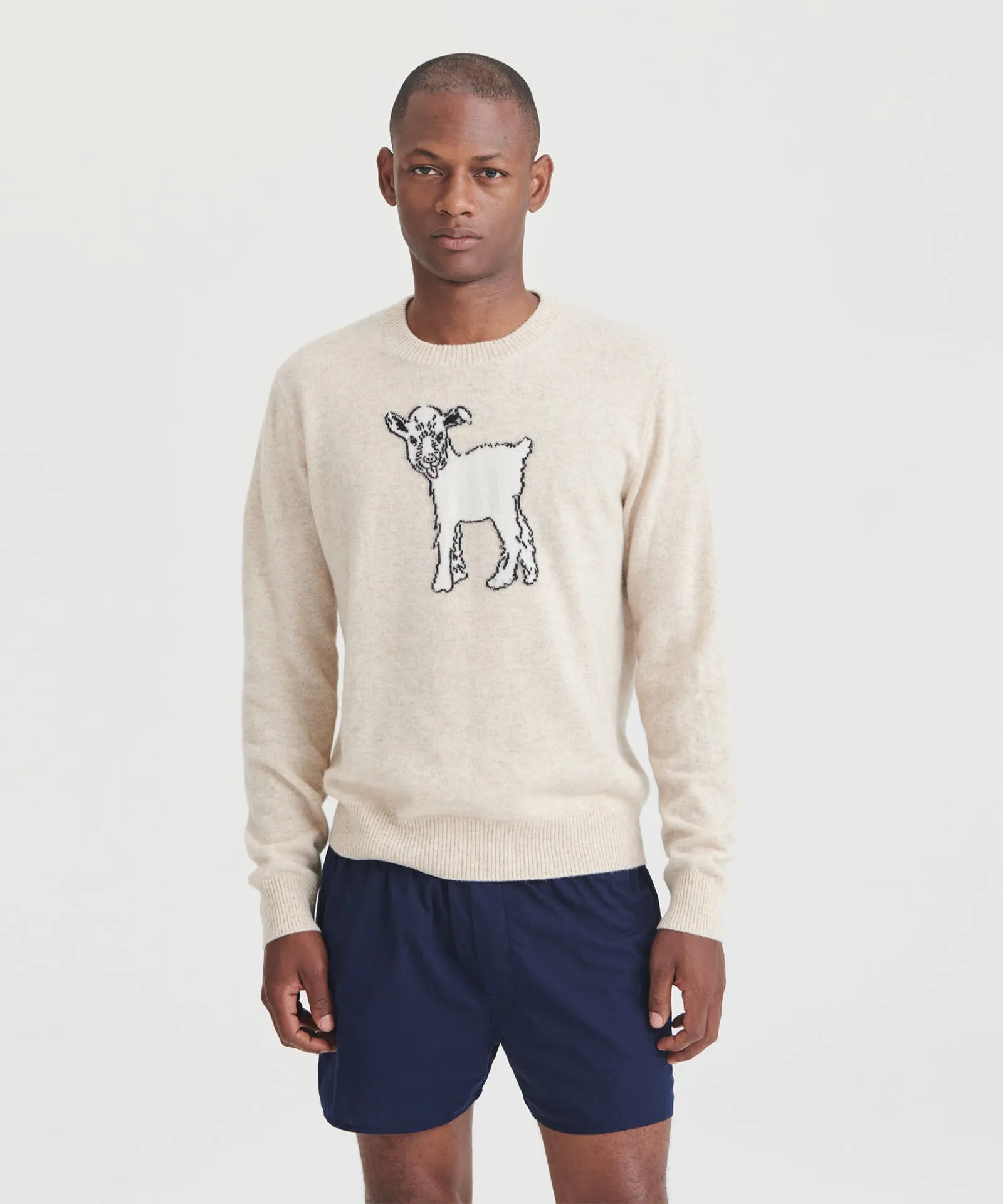 Unisex Signature Cashmere Baby GOAT Sweater