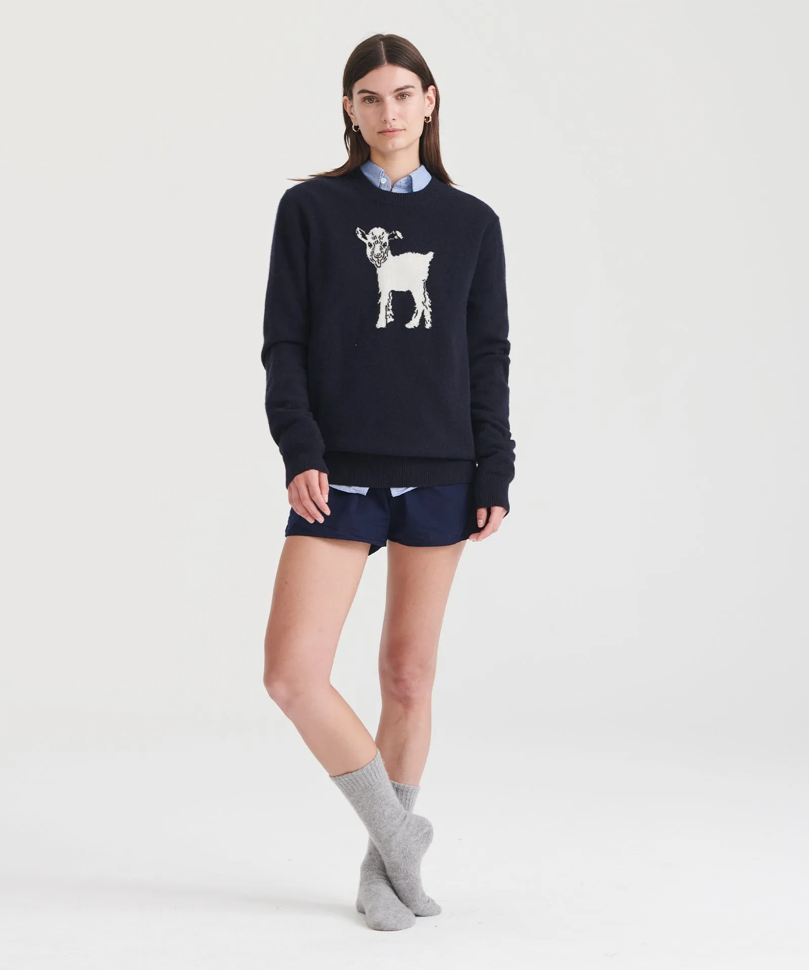 Unisex Signature Cashmere Baby GOAT Sweater