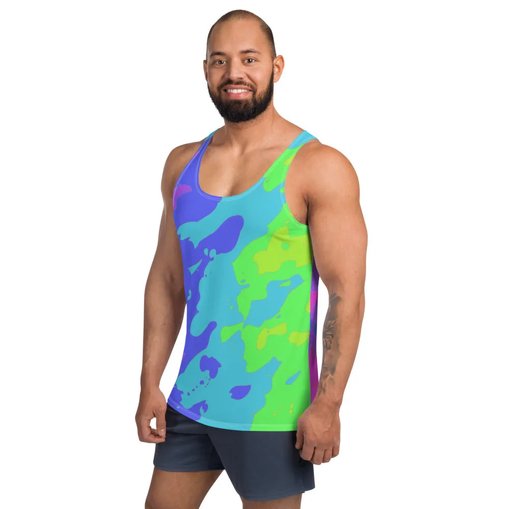 Unisex Tank Top Tie Dye