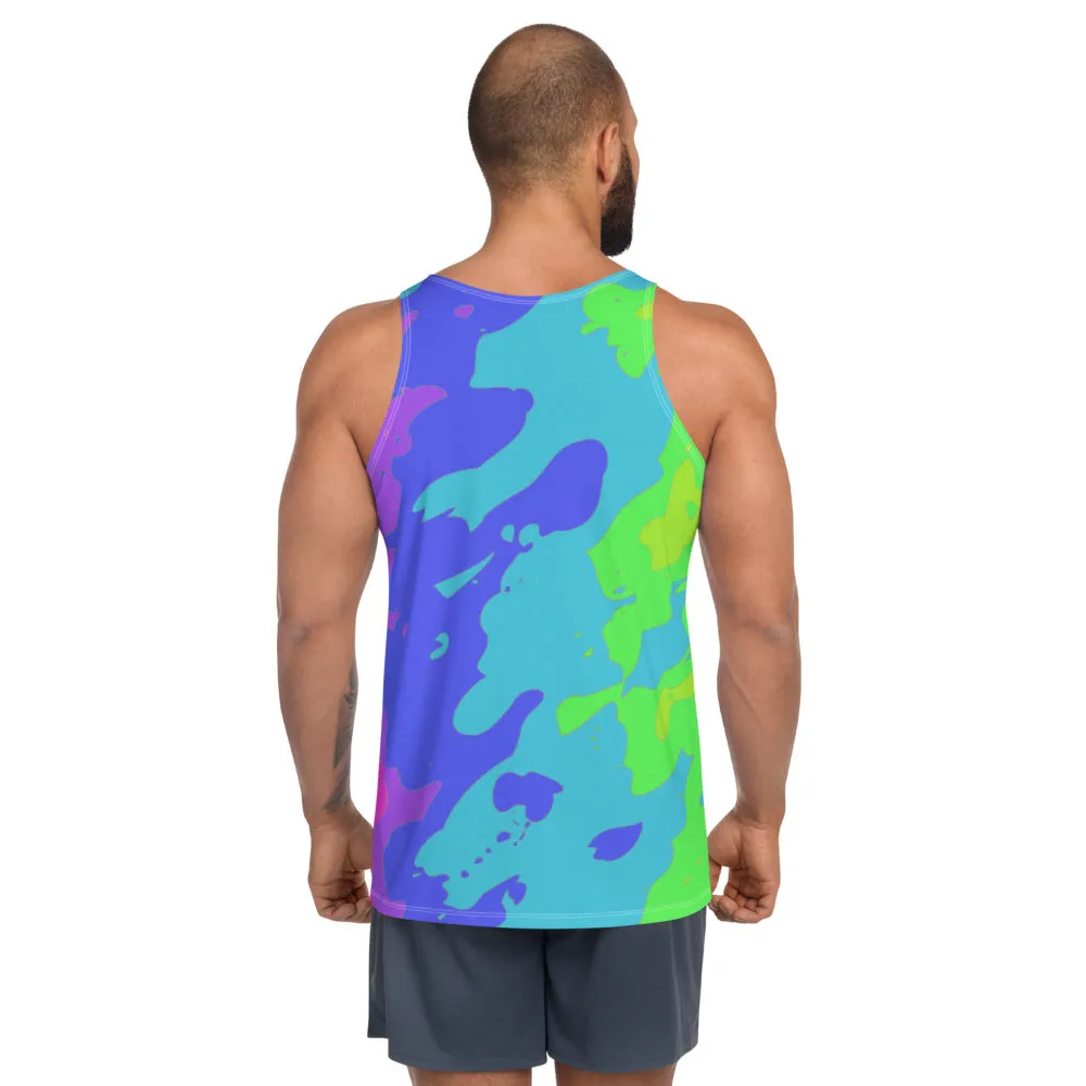 Unisex Tank Top Tie Dye