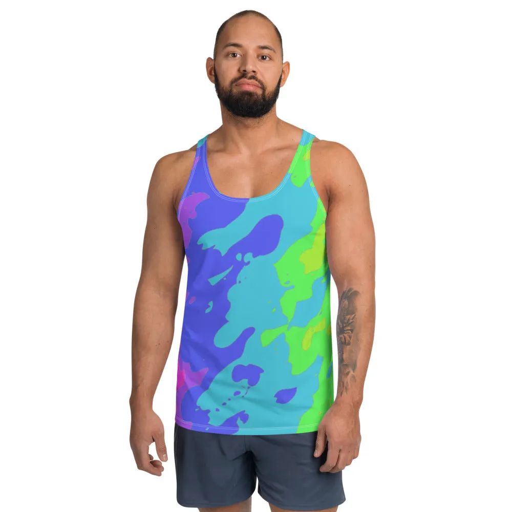 Unisex Tank Top Tie Dye