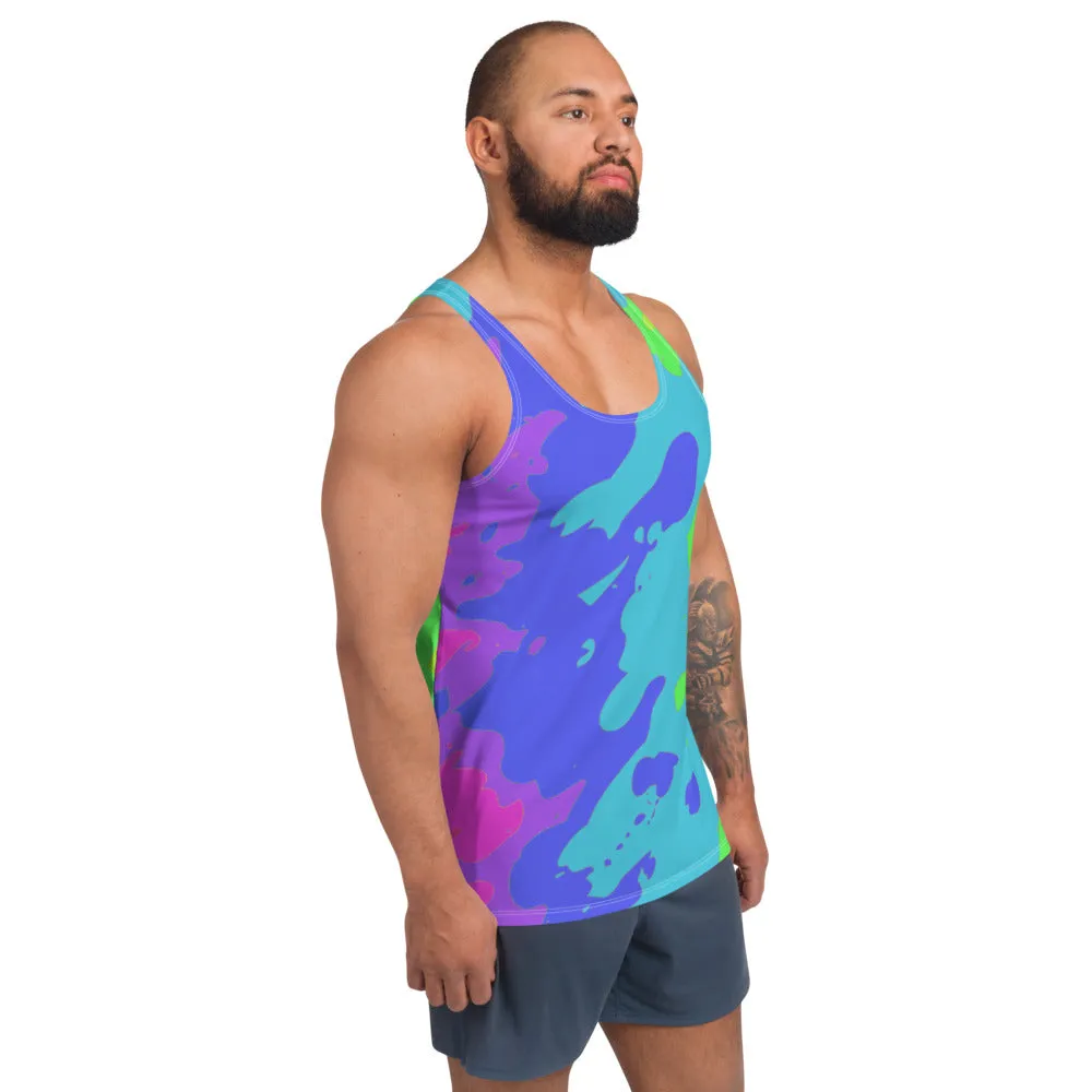 Unisex Tank Top Tie Dye