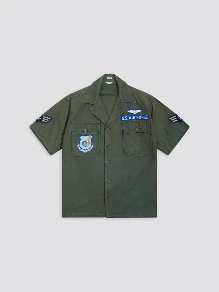 US AIR FORCE 1960s 0G107 S/S SHIRT