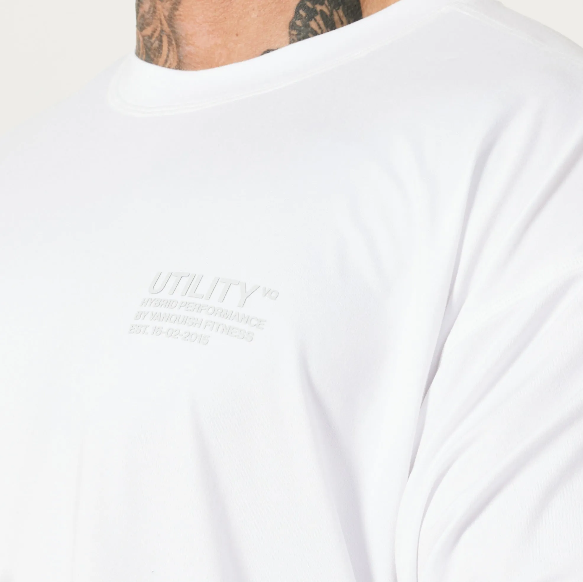 Vanquish Utility White Oversized T Shirt