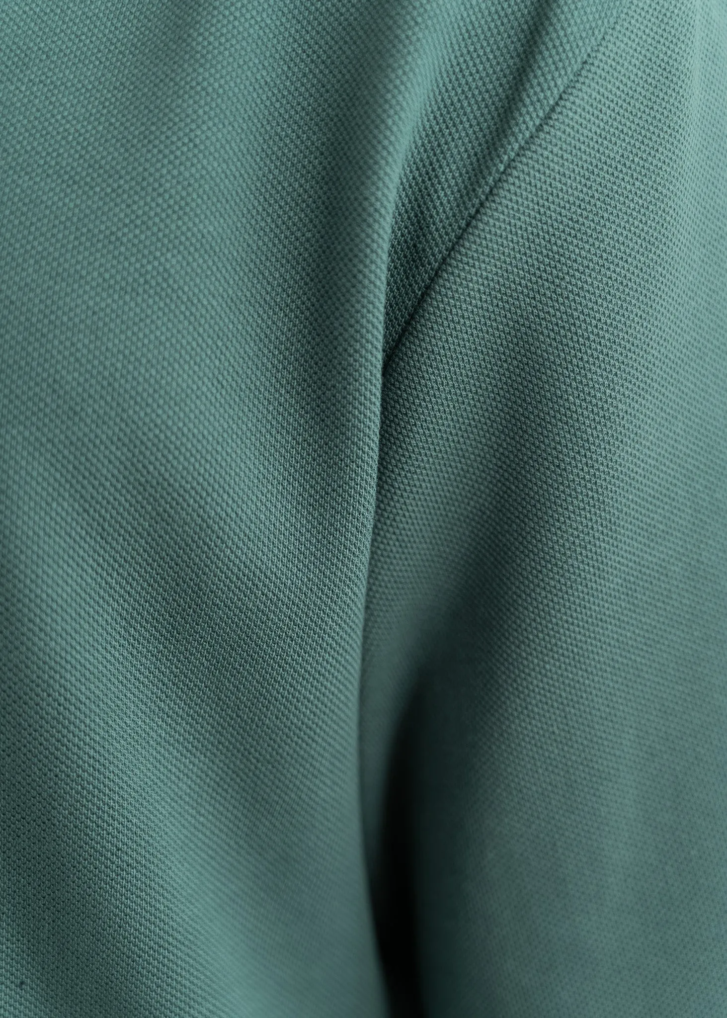 Vintage Green — Cropped Polo