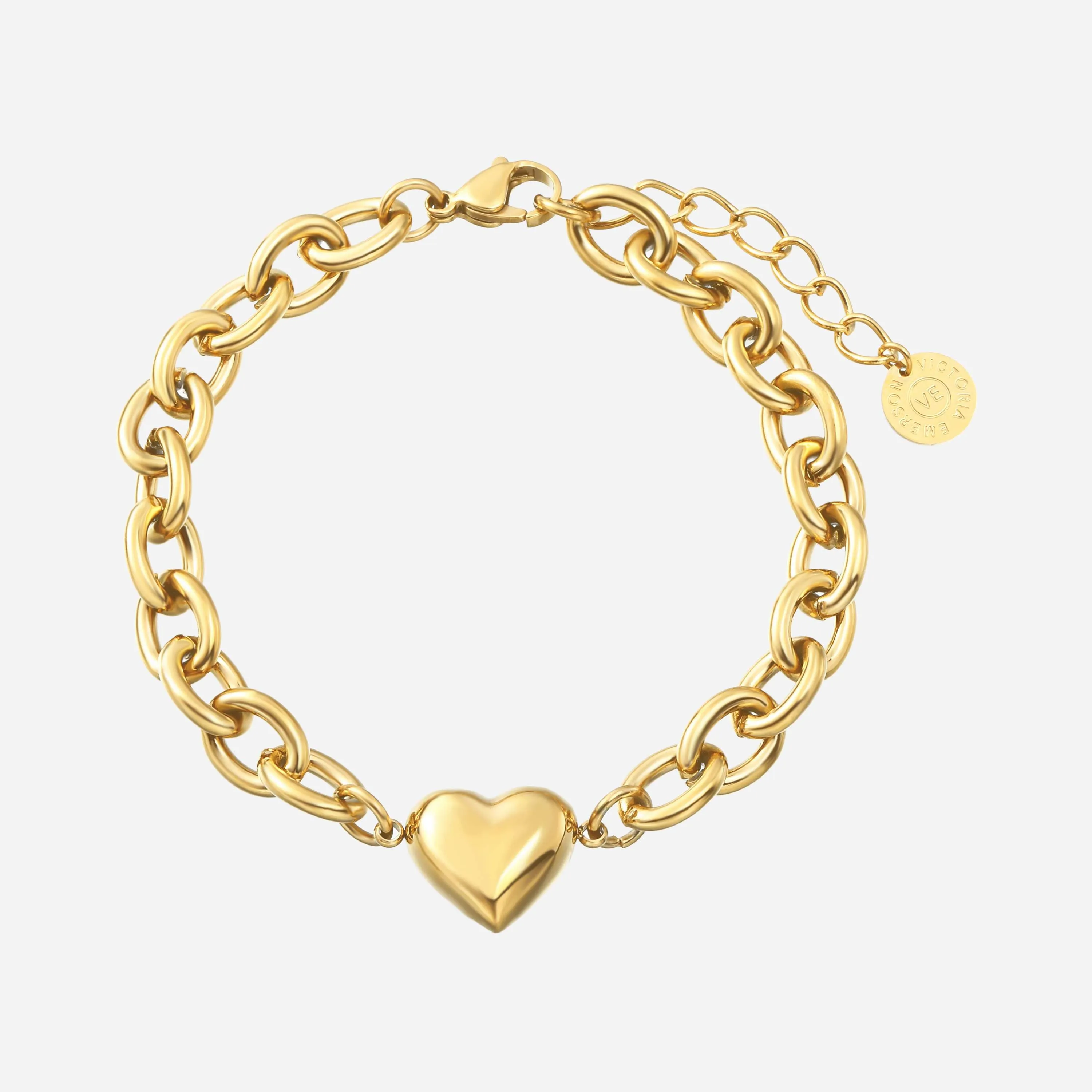 Vintage Heart Bracelet