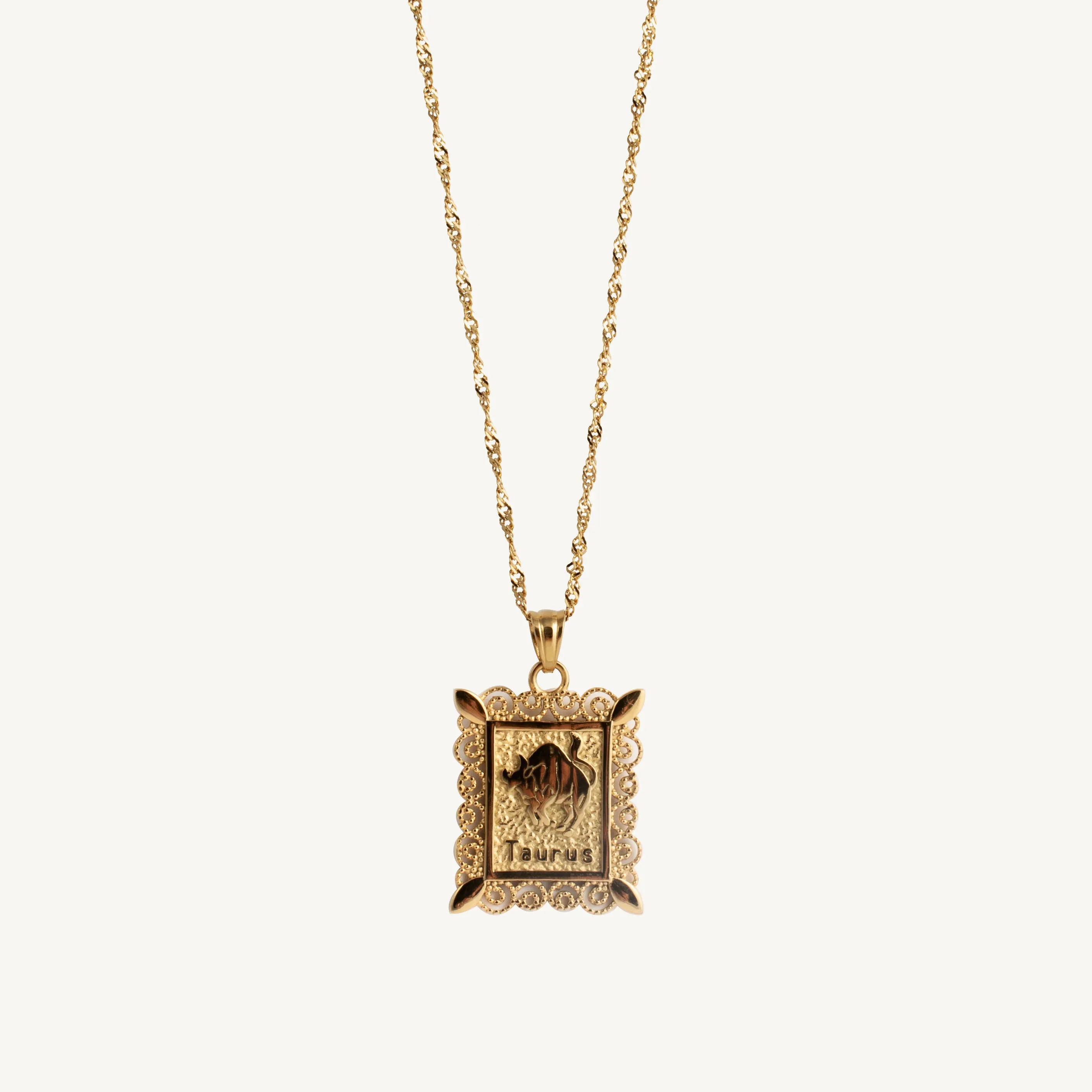 Vintage Zodiac Necklace