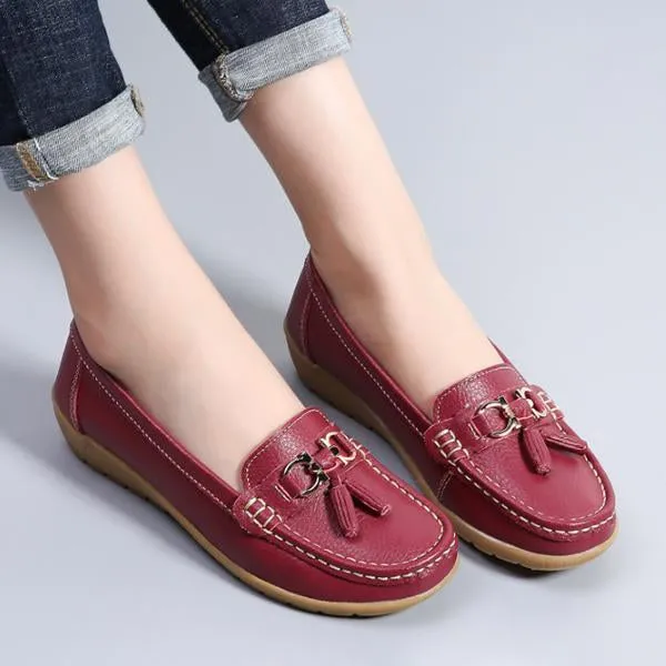 Women's Casual Bowknot Flat Peas Shoes 50616068S