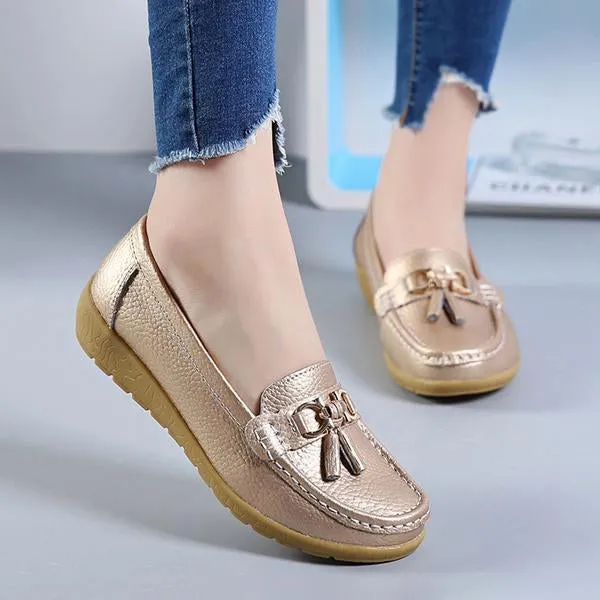 Women's Casual Bowknot Flat Peas Shoes 50616068S