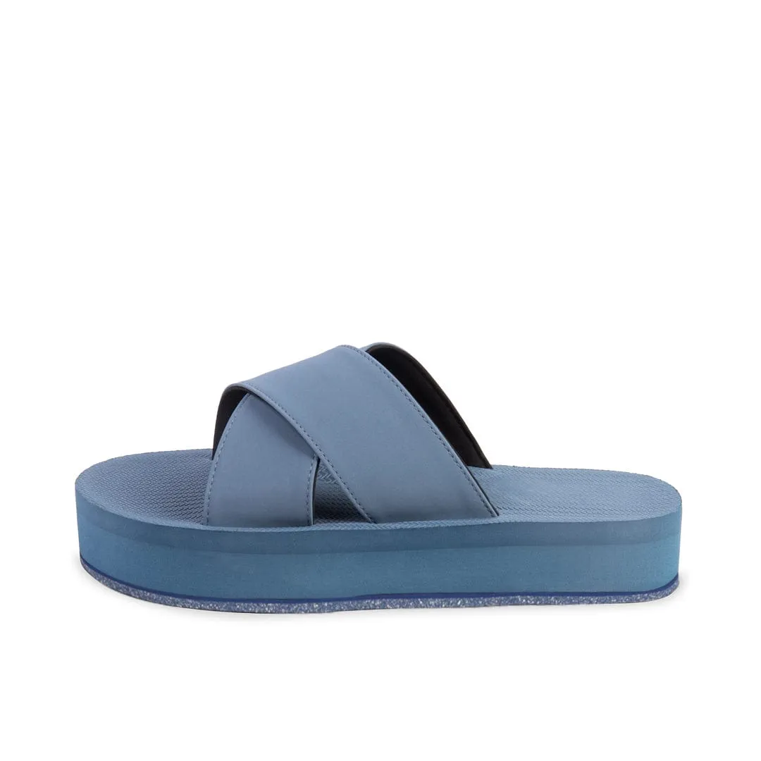 Women's Cross Platform Sneaker Sole - Indigo Sole/Shore