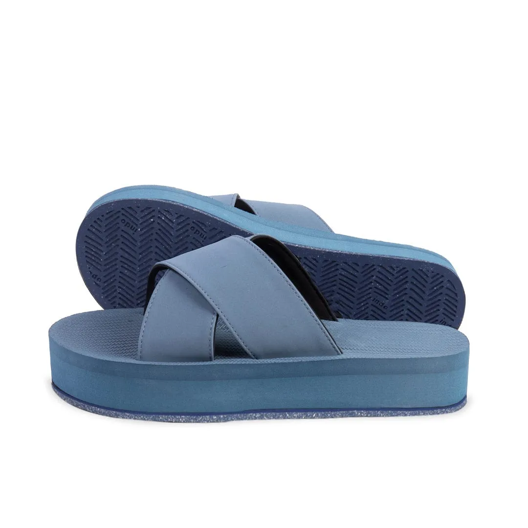 Women's Cross Platform Sneaker Sole - Indigo Sole/Shore