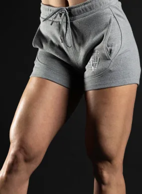 WOMEN'S ESSENTIAL SHORTS - GREY