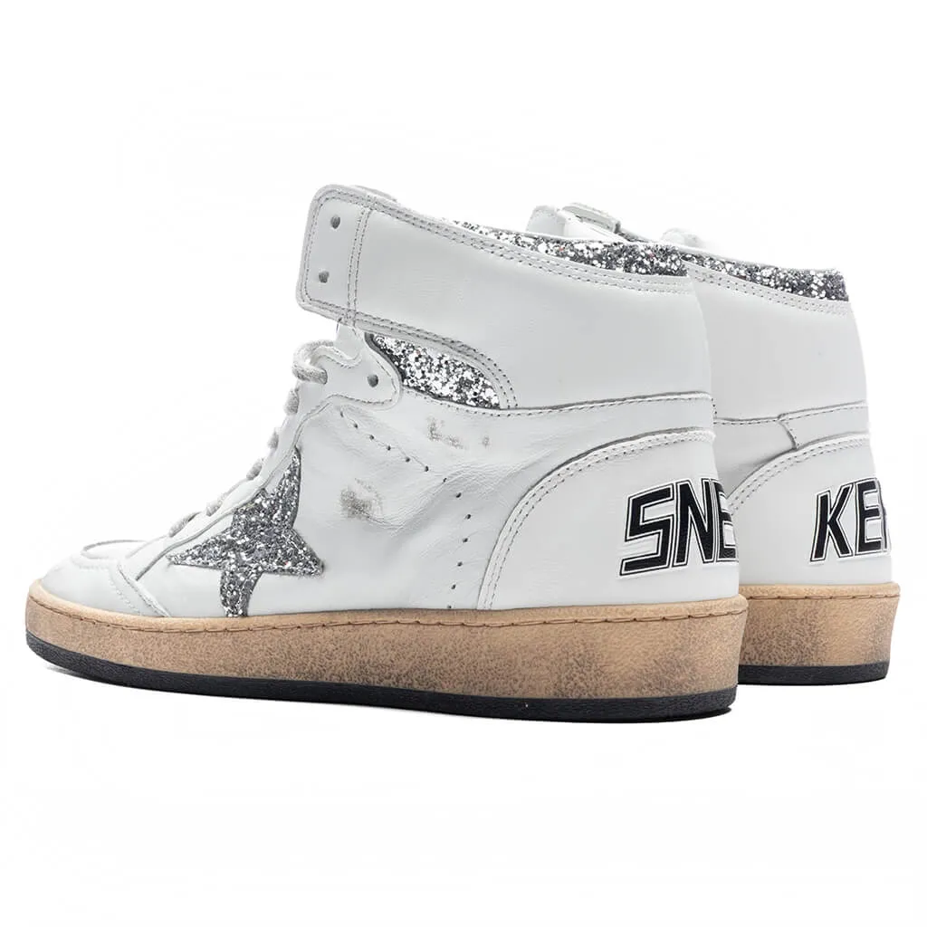 Women's Sky Star Sneakers - White/Silver