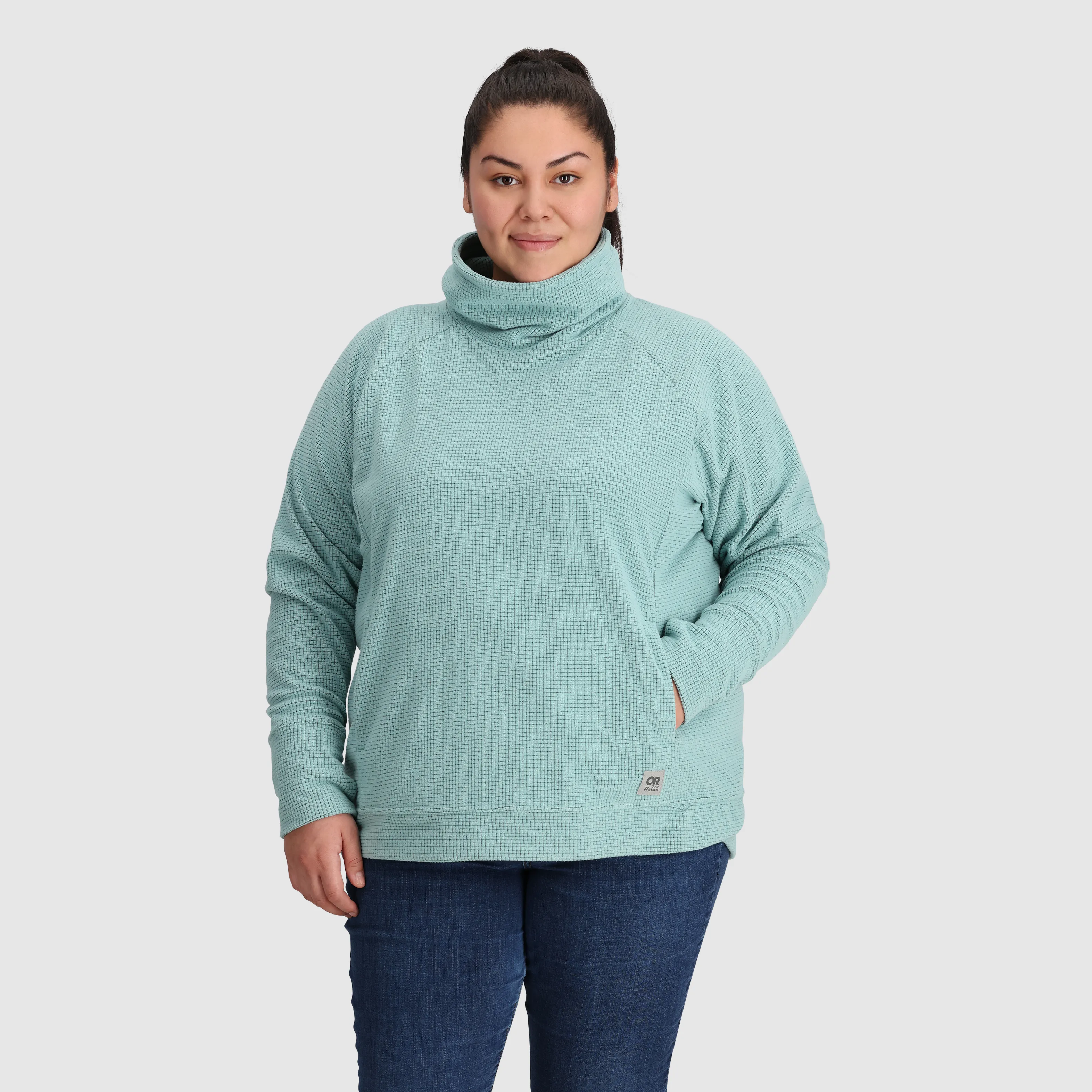 Women's Trail Mix Cowl Pullover-Plus