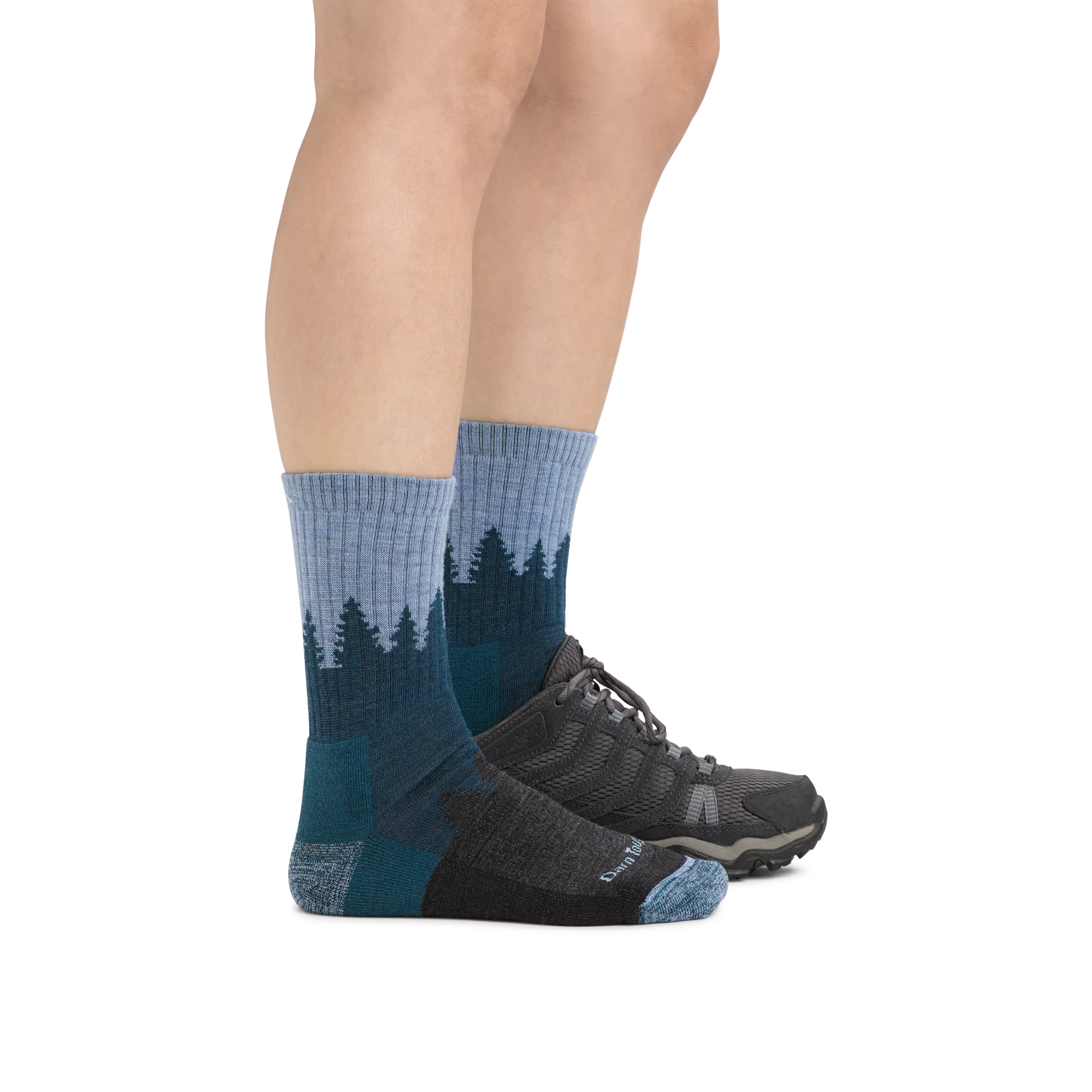 Women's Treeline Micro Crew  Midweight Hiking Sock