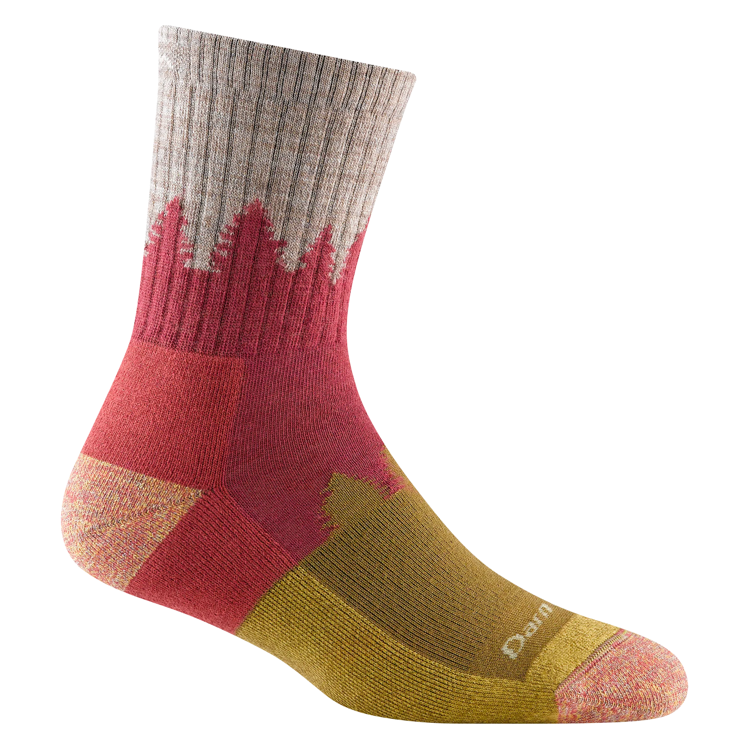 Women's Treeline Micro Crew  Midweight Hiking Sock