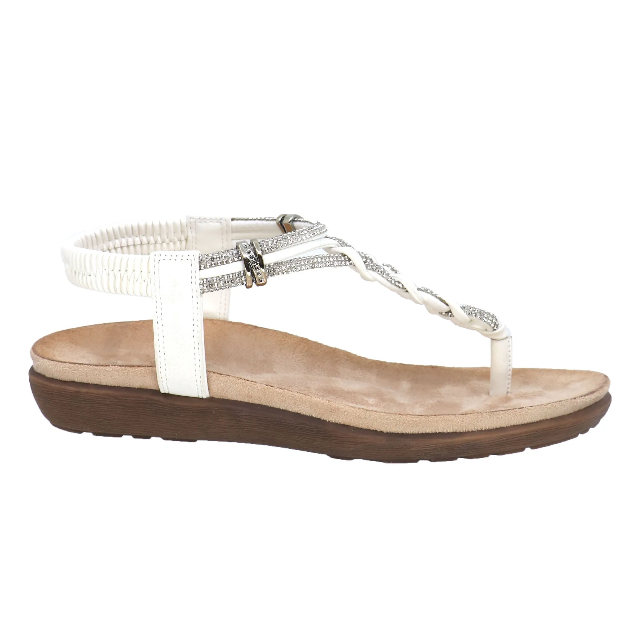 Womens Trisha Braided Sandal