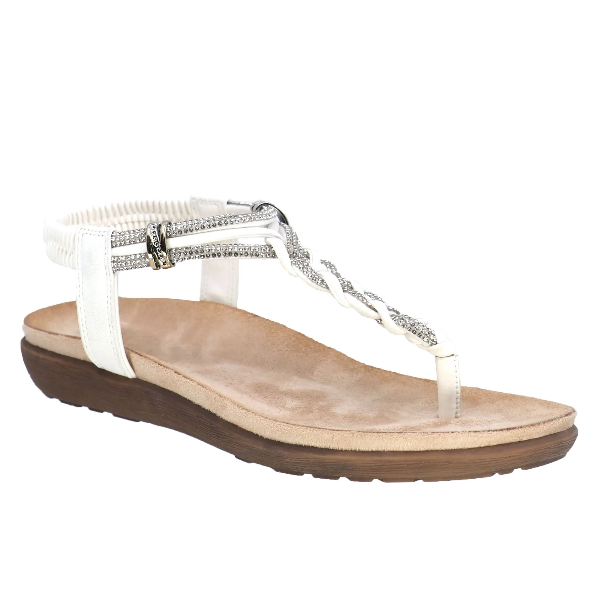 Womens Trisha Braided Sandal