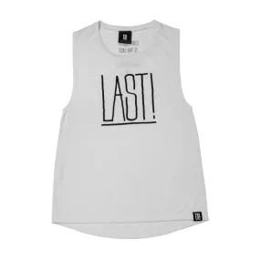 Womens True Last Tank Top White